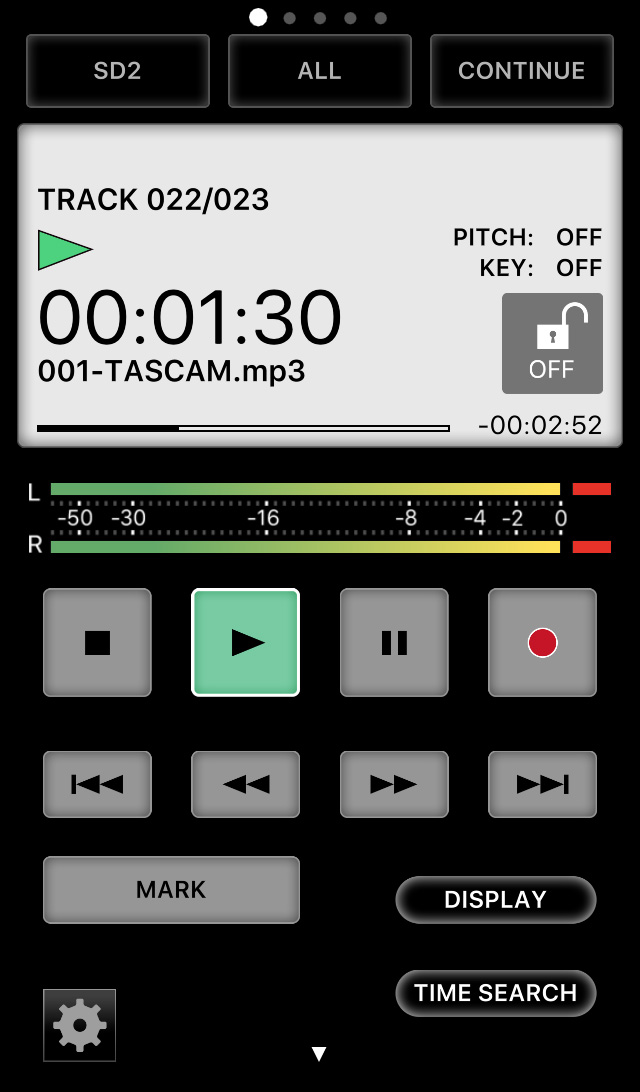 TASCAM SS250 CONTROL