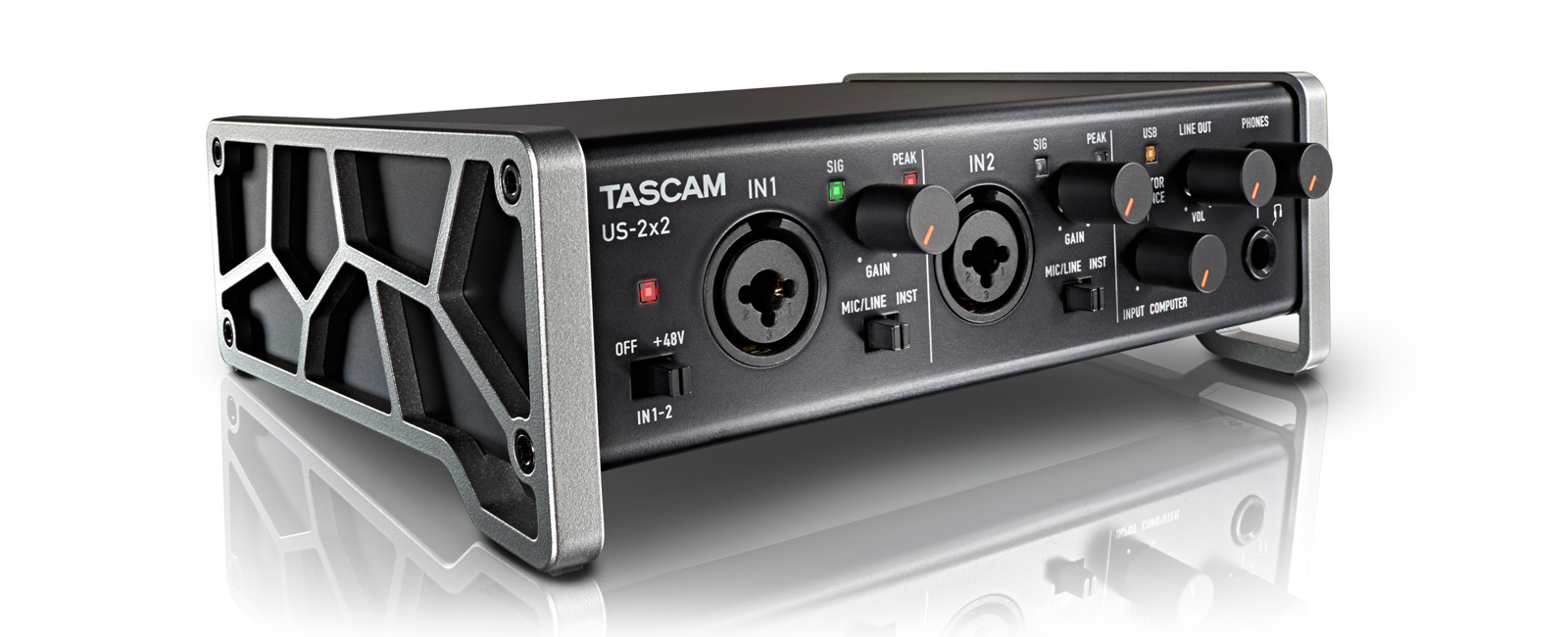 US-2x2 | 製品トップ | TASCAM (日本)